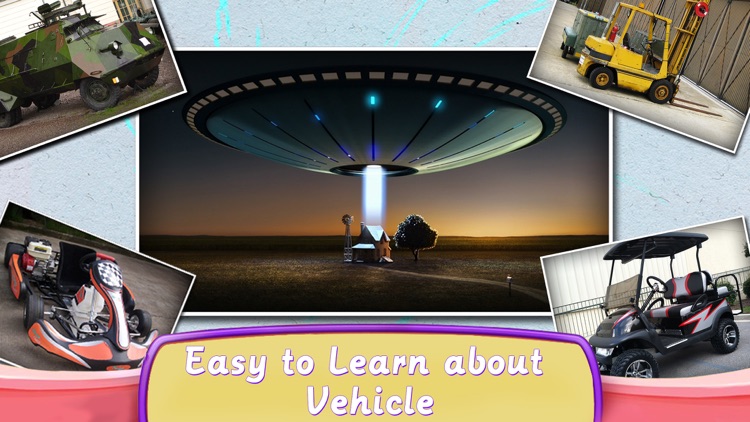 Learn Vehicles Names Kids Game screenshot-3