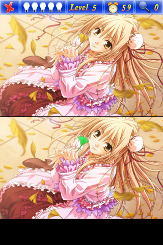 Anime Girls : Find the Differences screenshot 2