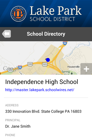 Schoolwires® Mobile screenshot 2