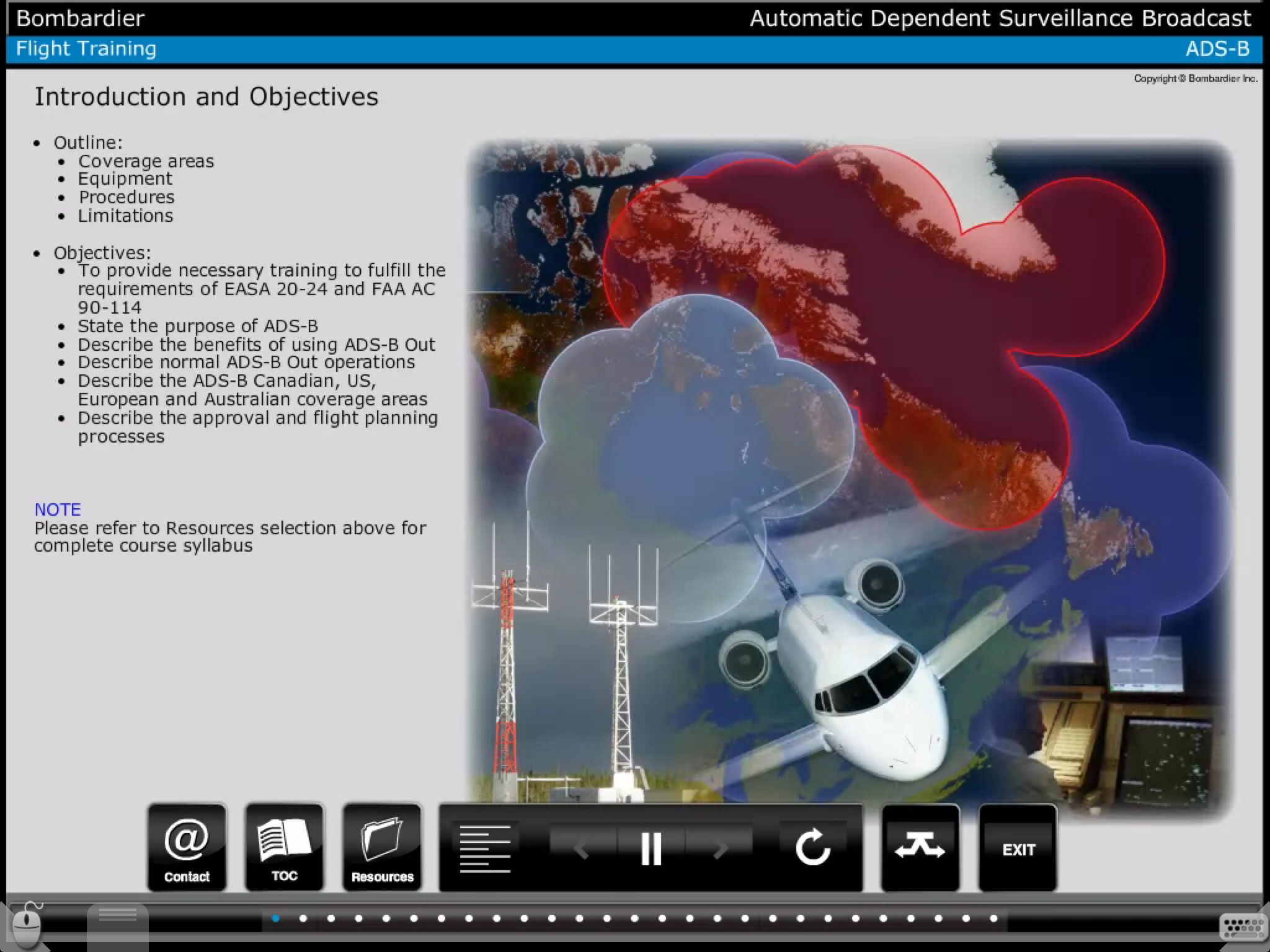Bombardier Aircraft Training eLearning screenshot 2