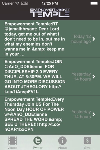 Empowerment Temple screenshot 2