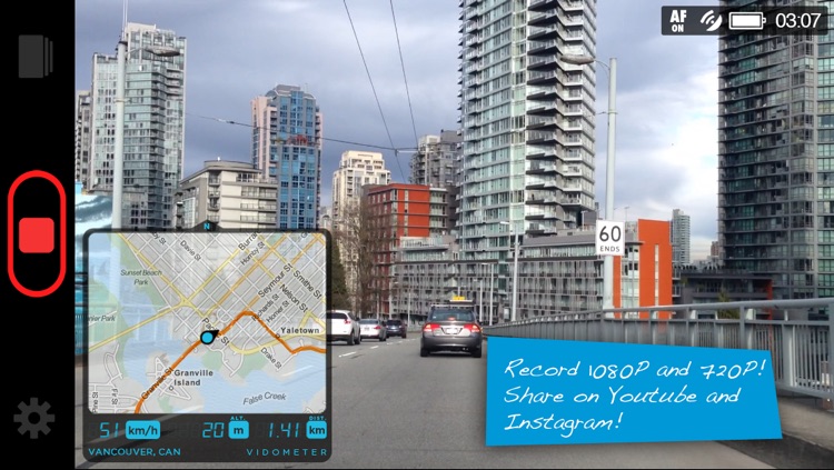 Vidometer™ - GPS Video Map Recorder screenshot-3