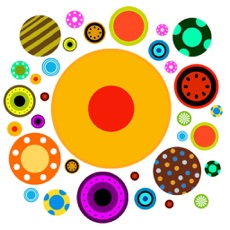 Activities of Crazy Dot Party: the kingdoms of dots ~ paradise of trivia game in blob.io version
