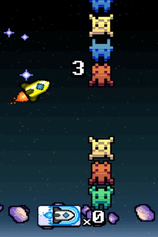 Spacey Ship - Adventures of a Flappy Ship screenshot 3