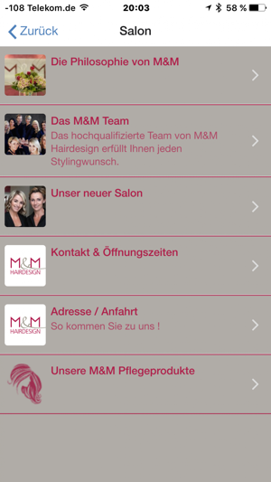 Die M&M Hairdesign App für unsere Kunden(圖3)-速報App