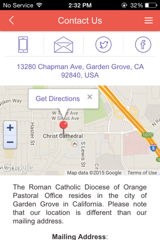 Roman Catholic Diocese of Orange screenshot 4