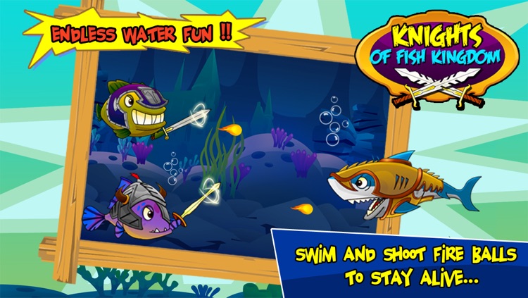 Knight of Fish Kingdom Battle Rage  - Newest Games Of Fishies War for kids