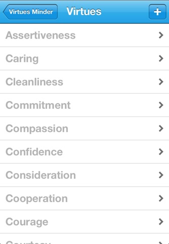 Virtues Minder screenshot 2