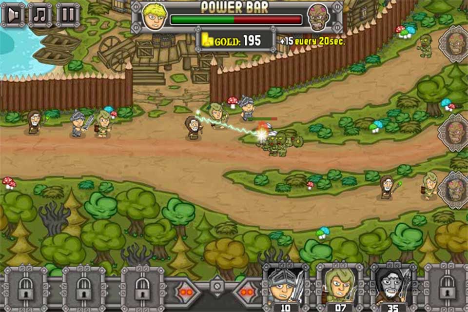 Sword & Fire - Zombie Defence screenshot 2