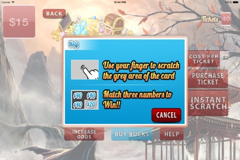 Scratch The Luck - Best Lucky Money Games Simulation Machine for Scratchers screenshot 2