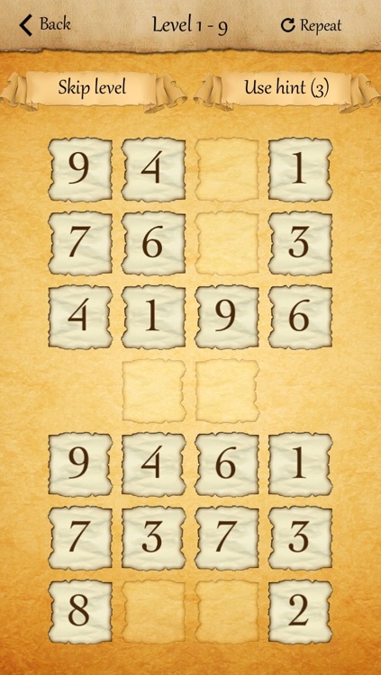 Numbers Game - doodle logic quiz. Addictive number match puzzle screenshot-3