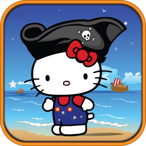 A Hello Kitty Adventure: Save kitty jumping & running game for thanksgiving day icon