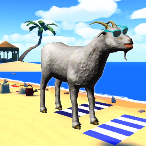 Goat Frenzy Simulator 2 : Beach Party Pro