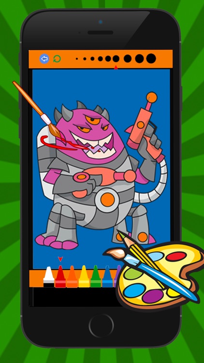 Rockets Coloring Book for Kid Games screenshot-3