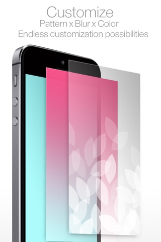 New Wallpaper Pro : for iOS7 & Parallax ( Blur & Pattern Custom themes : by YoungGam.com ) screenshot 4
