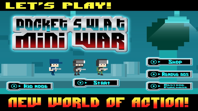 Pocket SWAT Mini War Free: The battle for street control