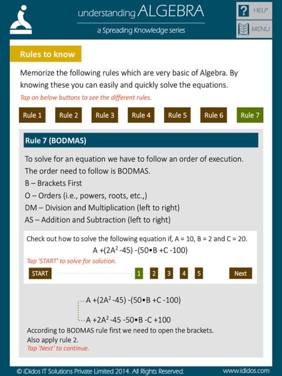 Understanding Algebra screenshot-3