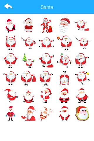 Winter Stickers & Emoji for Messengers 2016 Edition screenshot 4