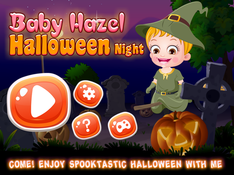 Игра Baby Hazel Halloween Night