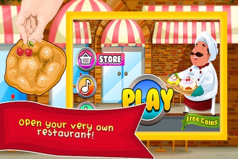 Restaurant Dash - Dessert Cooking Story Shop, Bake, Make Candy Games for Kids screenshot 4