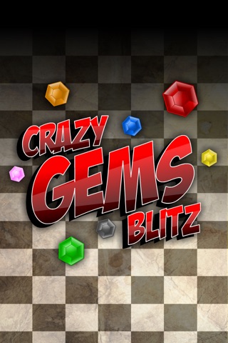 Crazy Gems Blitz  – Match Three  Multiplayer Social Connecting Puzzle Game screenshot 3