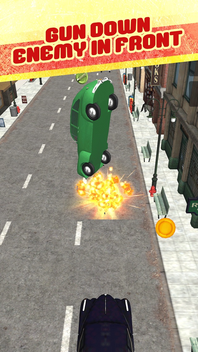 3D Vintage Car Drive Racing Riot Blast Free 1.0 IOS -