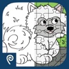Color It Puzzle It: Cats and Dogs Lite