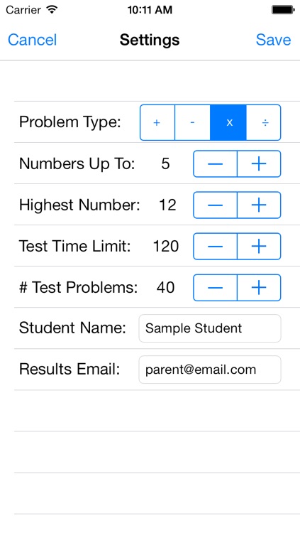 MathTimeAttack!