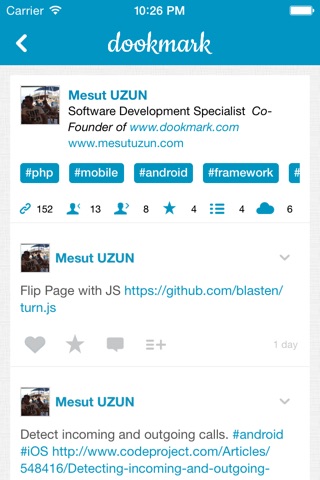 Dookmark - Social Bookmarking screenshot 3