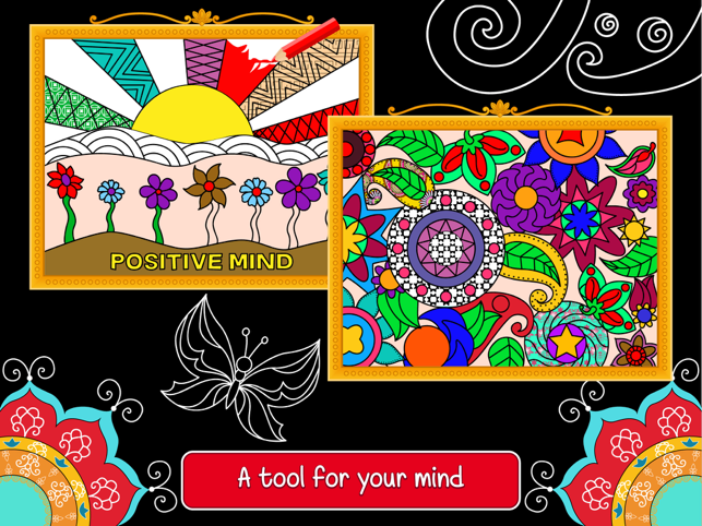 ‎Balance art class: coloring book for teens and kids PRO Screenshot