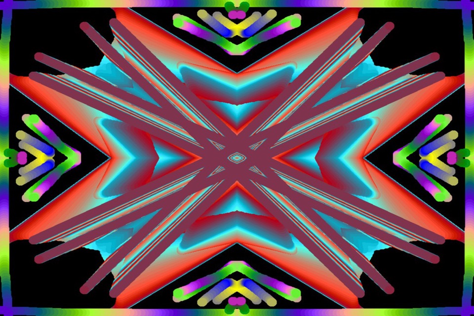 Sensory Coloco - Symmetry Painting and Visual Effects screenshot 2