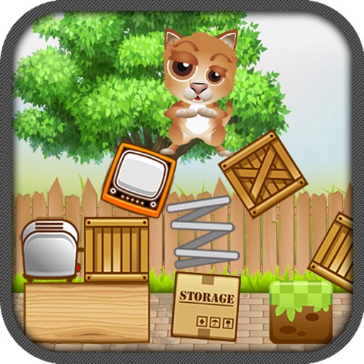 Kitty Cat Drop Physics Puzzle Full iOS App