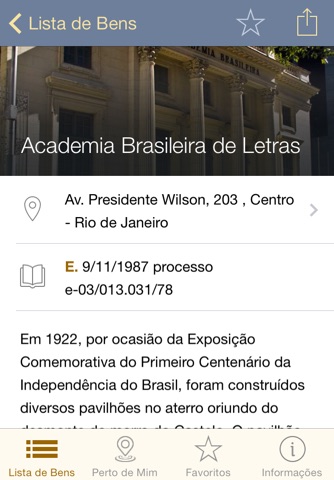 Patrimônio Carioca screenshot 3