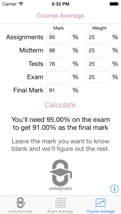 onstudynotes