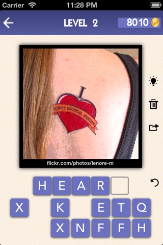 Tattoo Quiz - Guess Pic Game screenshot 3