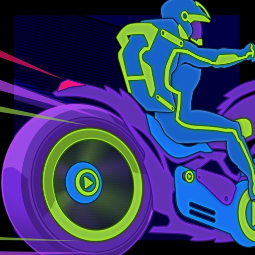 Alien Space Bike Real Race Adventure - Fast Speed Motorcycle Drag Race Free Game Icon