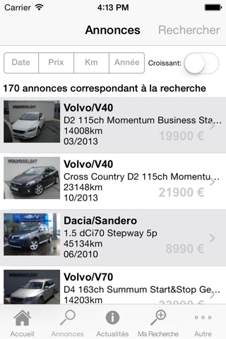 ABVV Automobiles screenshot 2