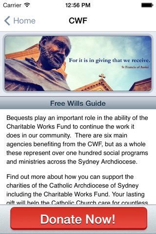 Charitable Works Fund of the Sydney Archdiocese screenshot 4