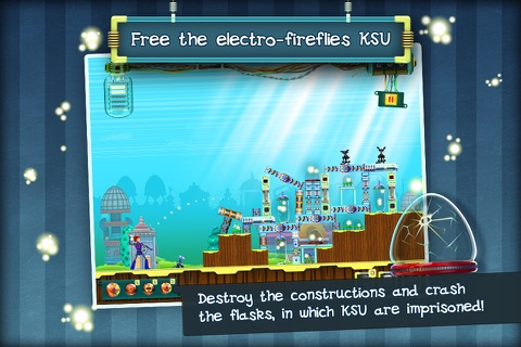 Robiki: KSU Mission - physics puzzle game based on the popular cartoon. Interesting constructions and blocks, a lot of action and fun! screenshot 2