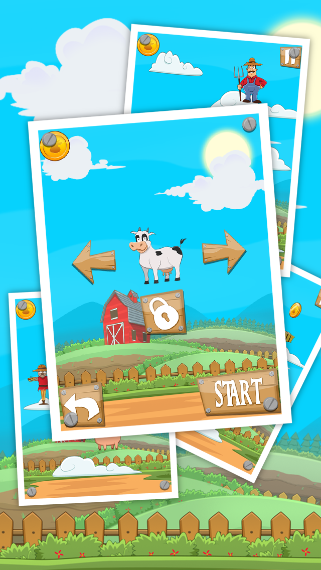 How to cancel & delete Farm Day Jump FREE - Featuring Cow, Pig, Chicken and Friends! from iphone & ipad 4