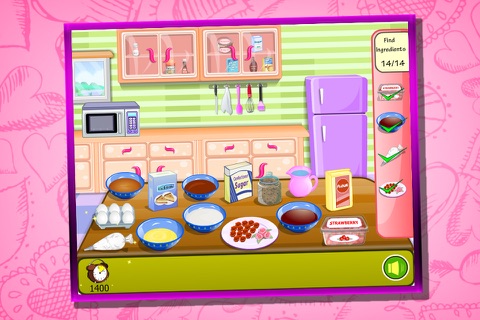 kids cooking game-chocolate torte screenshot 3