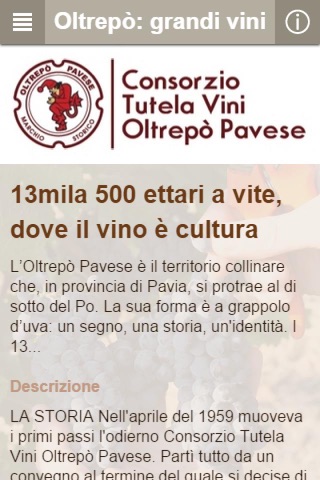 Consorzio Tutela Vini Oltrepò Pavese screenshot 2