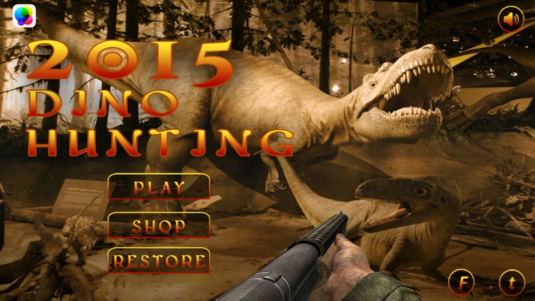 Dino Hunting 2015 : The Sniper Shooting Game Full Game