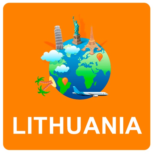 Lithuania Off Vector Map - Vector World