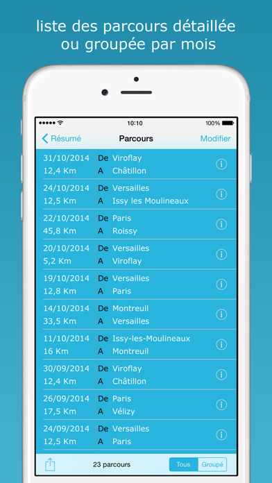 How to cancel & delete Parcours AAC - Conduite Accompagnée from iphone & ipad 4