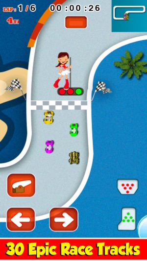 Mini Machine Crazy Car Racing GT FREE - Drag Turbo Speed Cha(圖1)-速報App