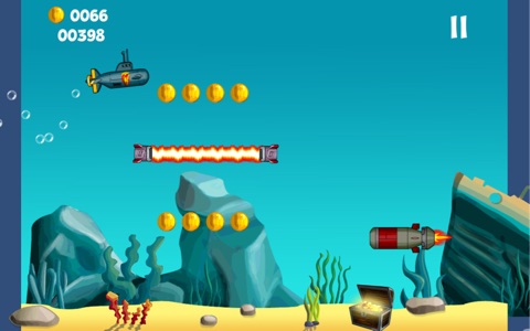 Water Runner Submarine Game screenshot 2