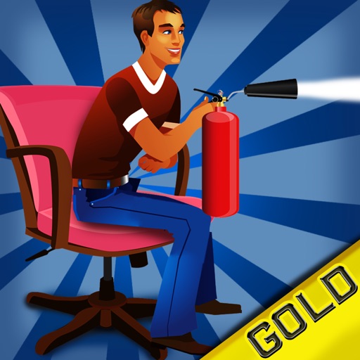 Street Fire Extinguisher Chair Competition : The City Crazy Race - Gold Edition icon