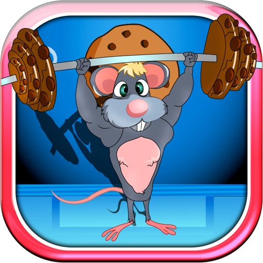 Animal Body Building Mania - Strong Mouse Lifting Cookie Pro icon