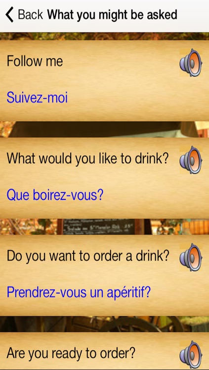 French Menu screenshot-3